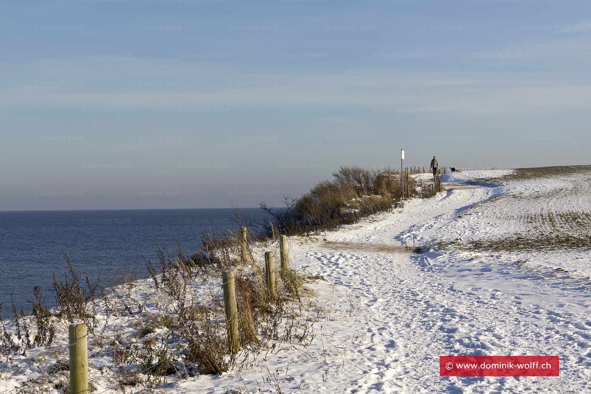 Bild + Foto - Sonniger Wintertag an der Ostsee