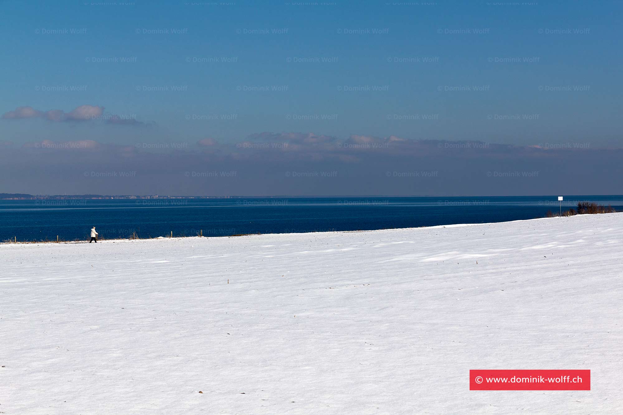 Bild + Foto - Winter in Brodten an der Ostsee